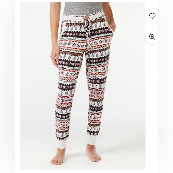 Joyspun Pants - Joyspun Women’s Hacci Knit Sleep Joggers with pockets; size: 3X(22W-24W)